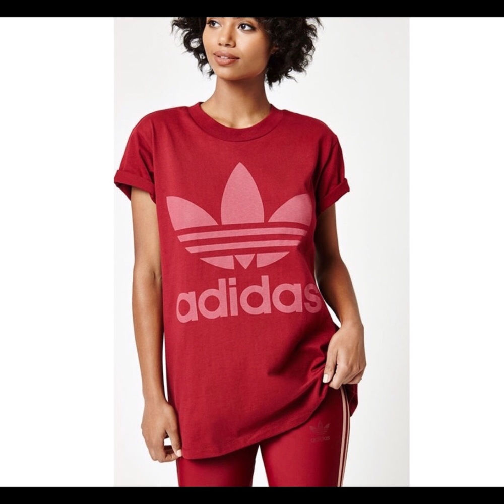 Adidas Big Trefoil oversized tee (M)